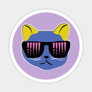 Cats in Sunglasses Magnet